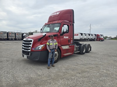 Corey H with Tractor
